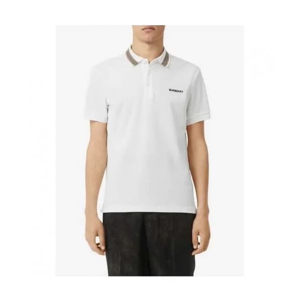 [버버리]Burberry 2020 Mens Logo Cotton Polo Short Sle… - 1