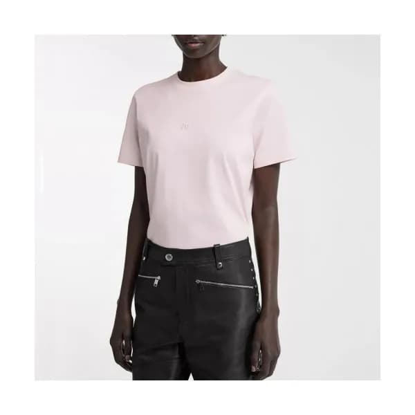[버버리]Burberry 2020 Womens Logo Crew-neck Cotton Sh… - 1