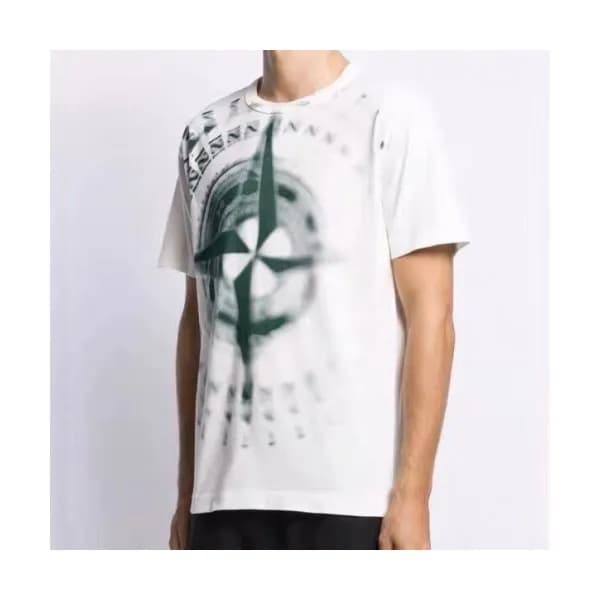 [스톤아일랜드]Stone Island 2020 Mens Crew-neck Cotton Sh… - 1