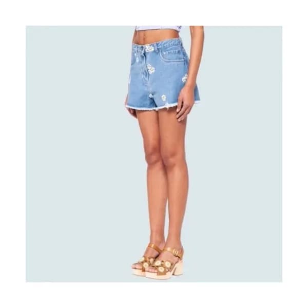 Miumiu Ladies Half-pants - 미우미우 여성 캐쥬얼 반바지 - miu19… - 1