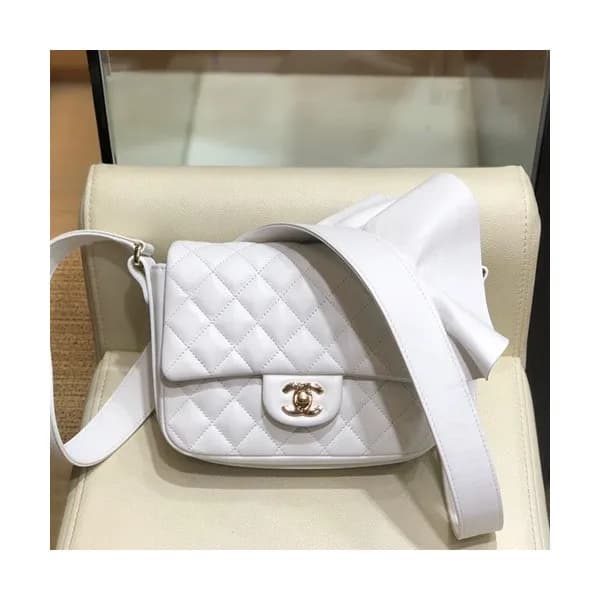 Chanel 2020 Leather Shoulder Bag,19.5CM - 샤넬 2020 … - 1