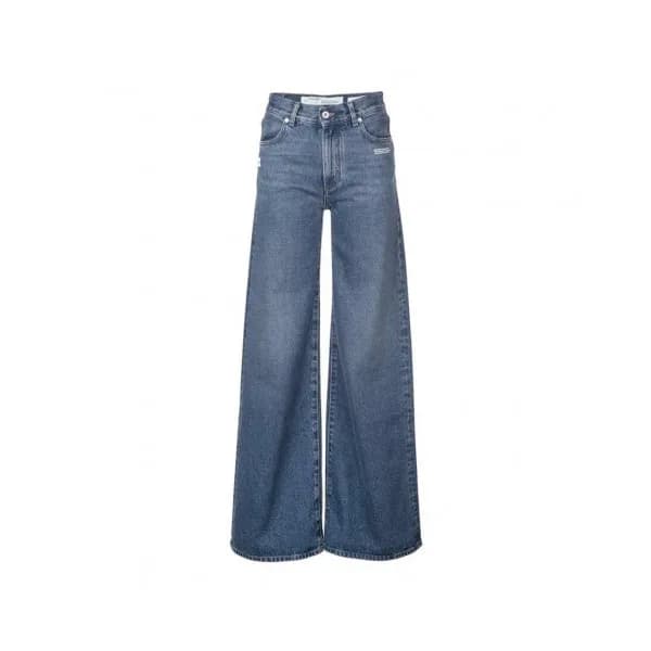 [오프화이트]Off-white 2020 Womens Logo Denim Jeans - 오프… - 1