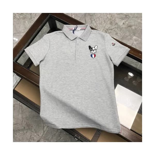 [매장판]Moncler 2020 Mens Logo Silket Short Sleeved P… - 1