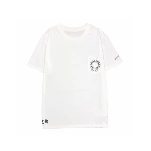 [크롬하츠]Chrome hearts 2020 Mens Logo Casual Short Sl… - 1