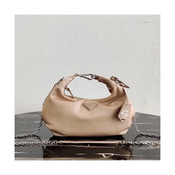 Prada 2020 Nylon Hobo Tote Shoulder Bag,27CM - 프라다… - 1