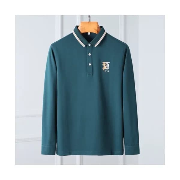 [버버리]Burberry 2020 Mens Logo Casual Cotton Polo Ts… - 1