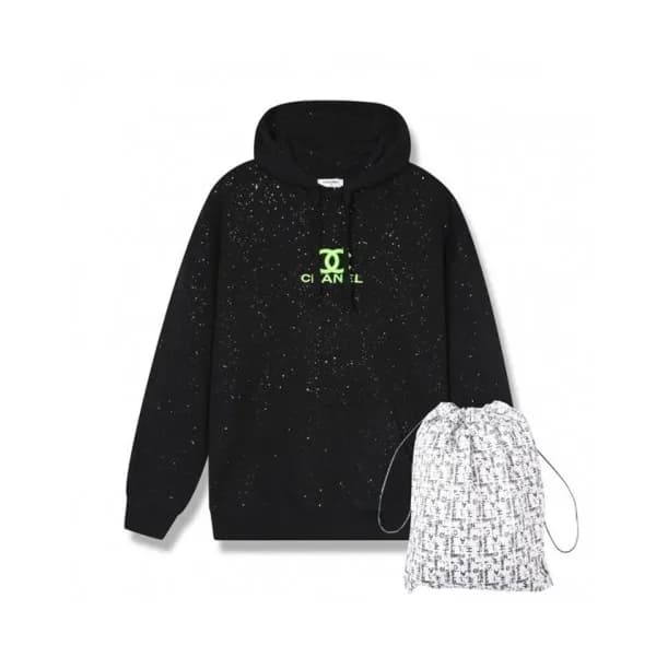 [샤넬]Chanel 2020 Mm/Wm Logo Oversize Cotton HoodT -… - 1