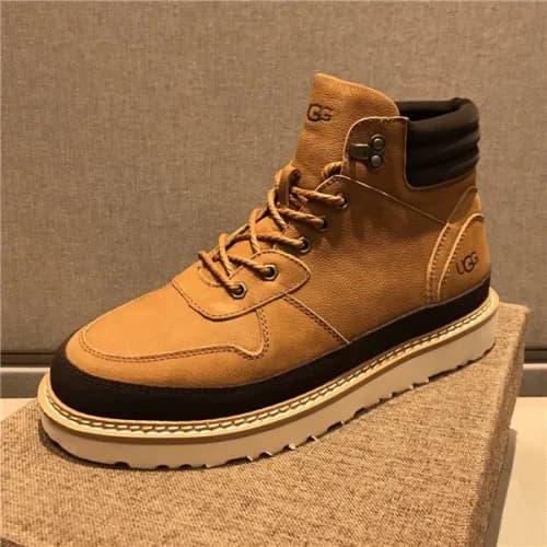 Ugg 2020 Men's Leather Wool Sneakers - 어그 2020… - 1
