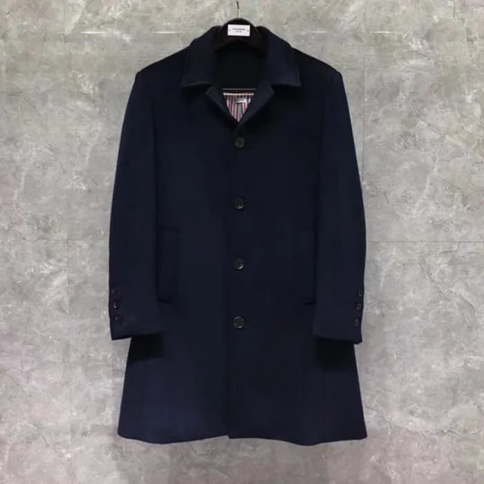 톰브라운 남성 네이비 코트 - Mens Navy Coats - thom01097x - 1
