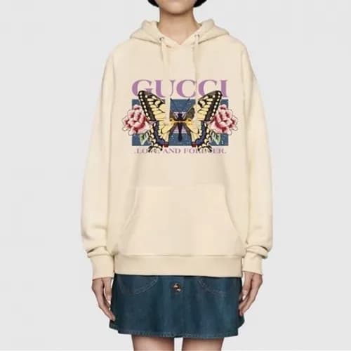 [구찌]Gucci 2020 Mm/Wm Logo Casual Oversize Cotton H… - 1