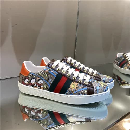 Gucci 2020 Mn/Wn Leather Sneakers - 구찌 2020 남여공용 레… - 1