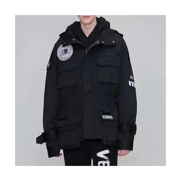 Vetements Unisex Duck Down Casual Jacket - 베트멍 남/녀… - 1