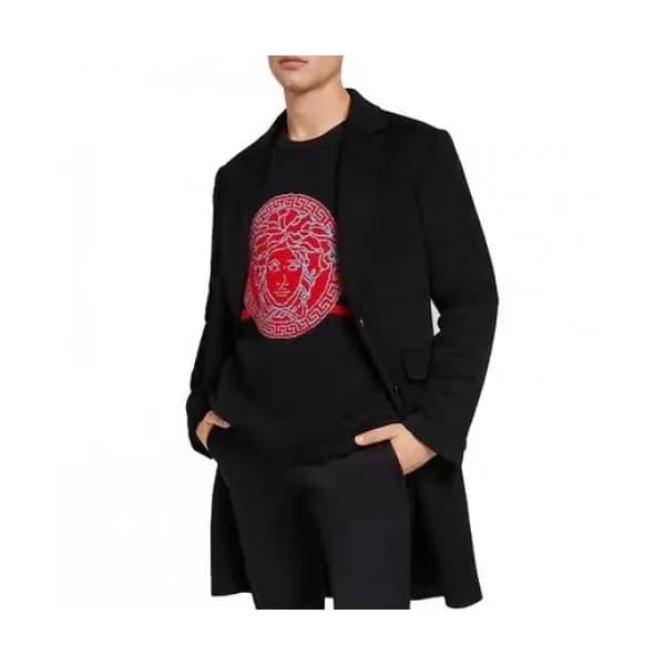 [베르사체]Versace 2020 Mens Medusa Logo Crew-neck Swea… - 1