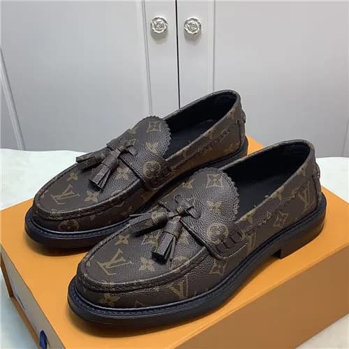 Louis Vuitton 2021 Men's Leather Loafer - 루이비통… - 1