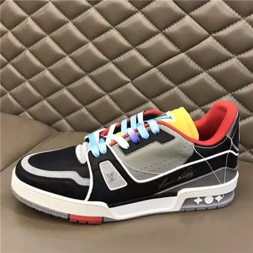 Louis Vuitton 2021 Men's Trainer Sneakers - 루이… - 1