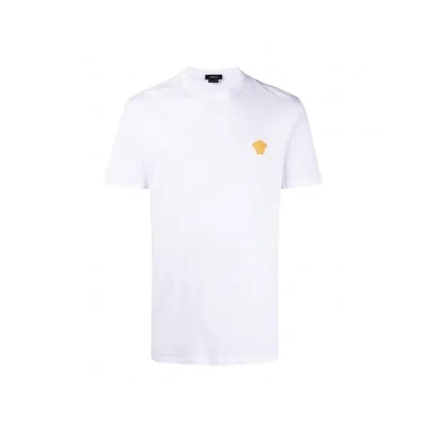 Versace Mens Logo Short Sleeved Tshirts Black - 베… - 1