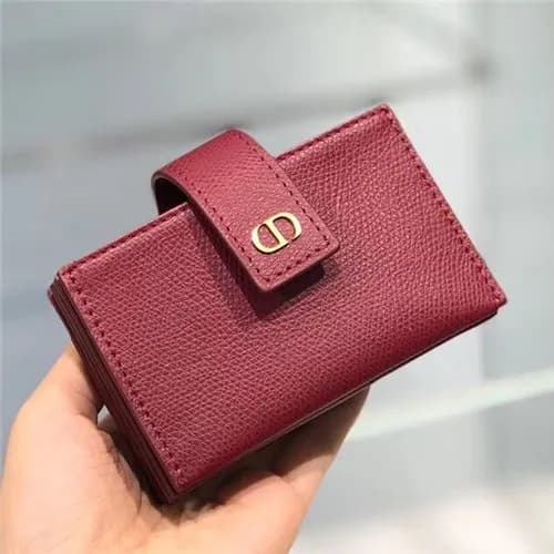 Dior 2021 Women's Leather Card Purse,11.5cm,DI… - 1