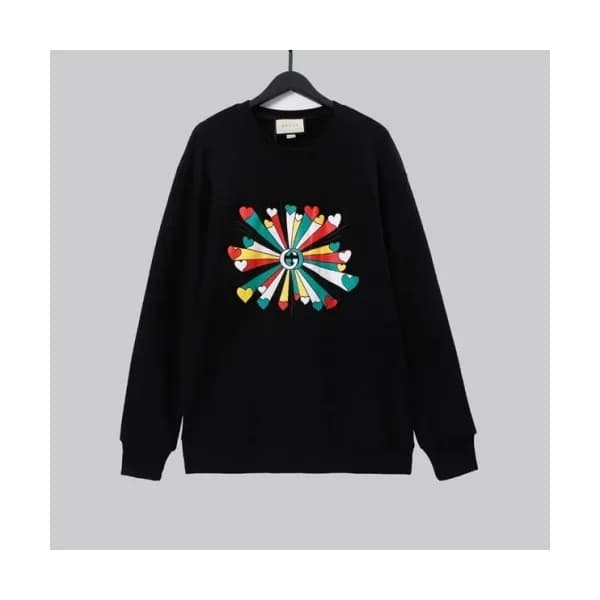 Gucci Mm/Wm Logo Crew-neck Cotton Tshirts Black -… - 1