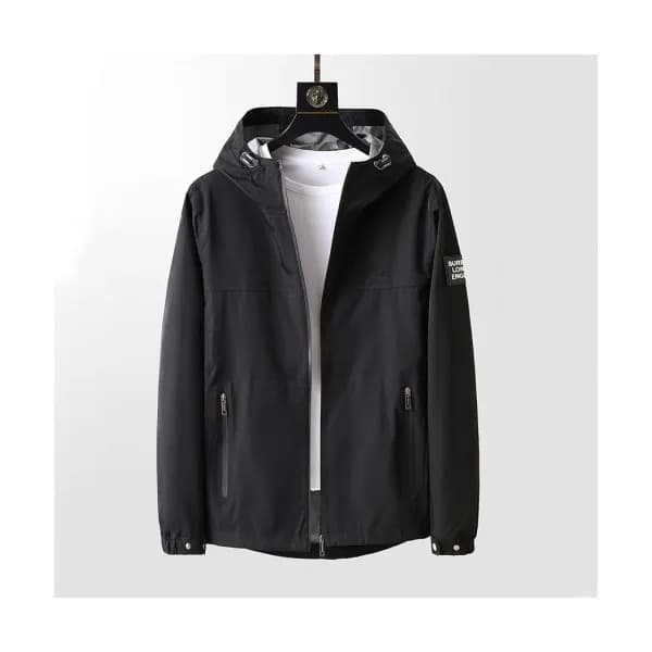 Burberry 2021 Mens Classic Casual Jackets Black - … - 1