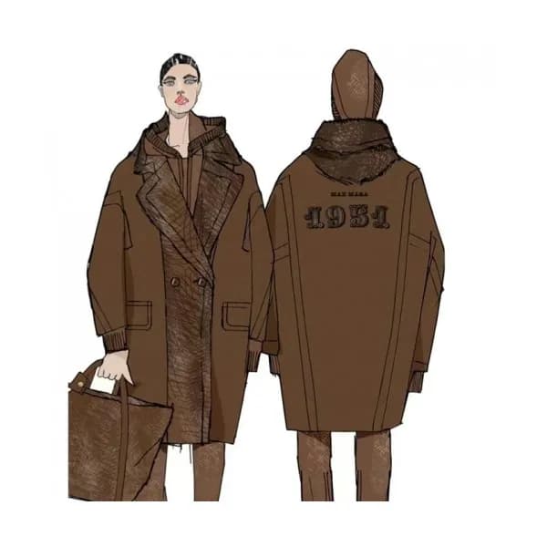 Maxmara Ladies Trench Coats Brown - 막스마라 2021 여성 … - 1