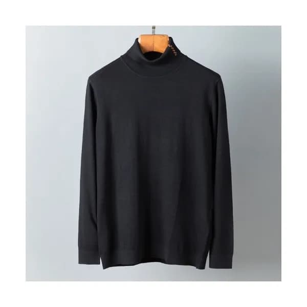 Louis vuitton Mens Casual Wool Sweaters Black - 루… - 1