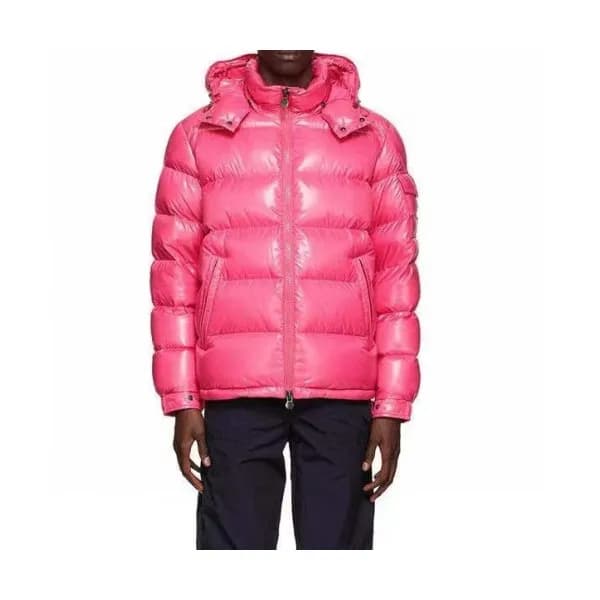 Moncler Unisex Casual Duck-down Padding Pink - 몽클… - 1