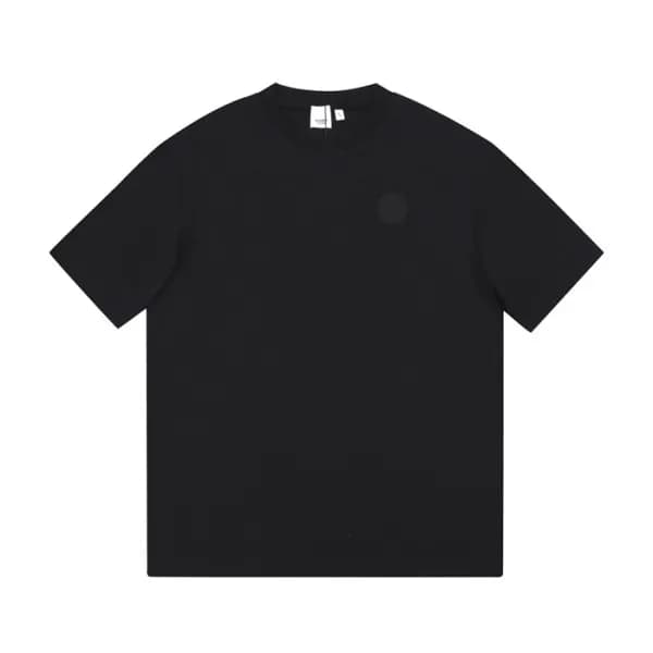 버버리 남성 크루넥 블랙 반팔티 - Mens Black Tshirts - Bur04217x - 1