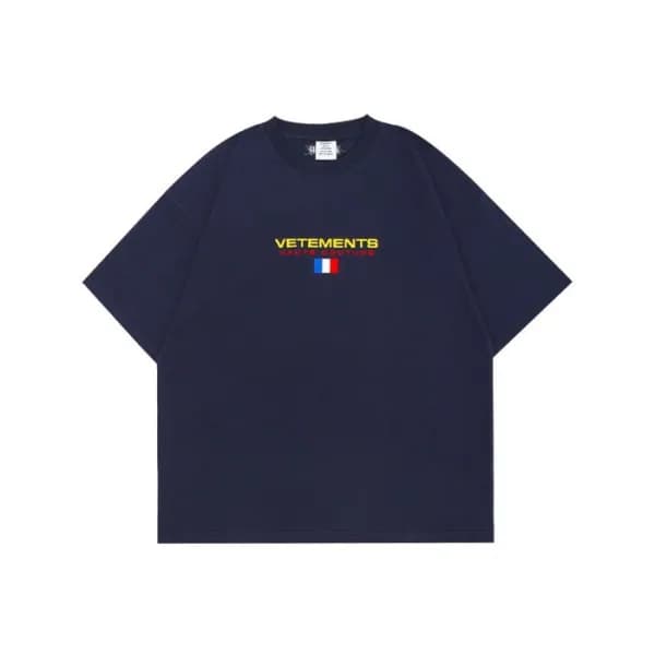 베트멍 남/녀 트렌디 네이비 반팔티 - Unisex Navy Tshirts - vet028… - 1