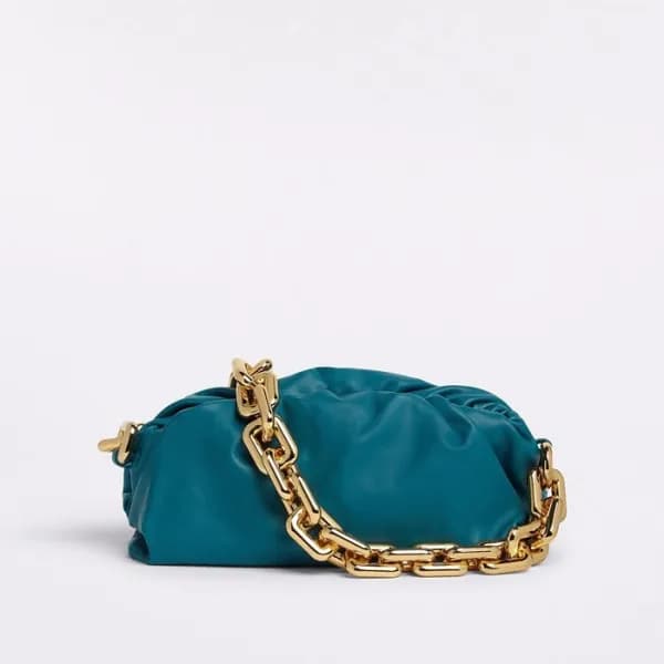 보테가 여성 블루 체인 숄더백 - Womens Blue Shoulder Bag - bv03… - 1