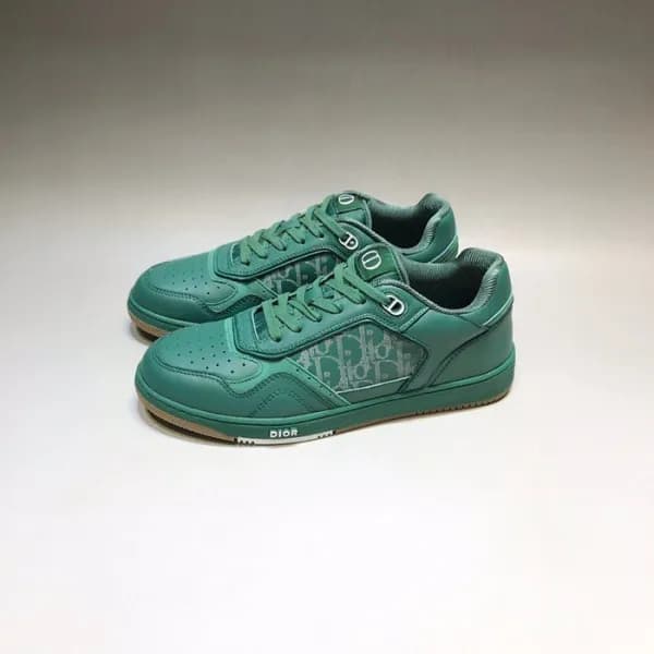 디올 남/녀 캐쥬얼 그린 스니커즈 - Unisex Green Sneakers - dio02… - 1