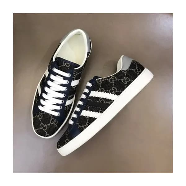구찌 남성 클래식 블랙 스니커즈- Mens Black Sneakers - guc05134X - 1
