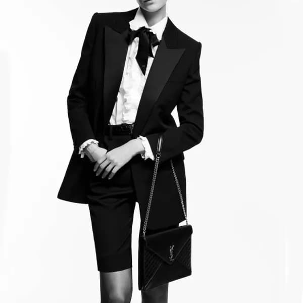 입생로랑 여성 블랙 숄더백 - Saint Laurent Womens Black Should… - 1