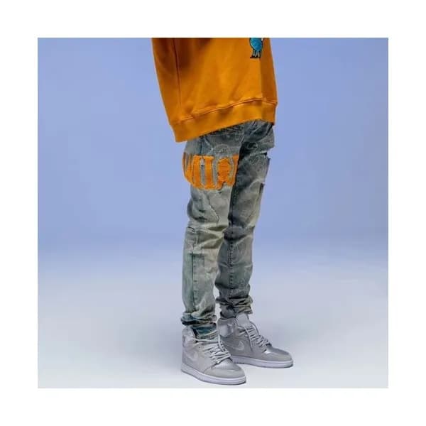 아미리 남성 블루 청바지 - Amiri Mens Blue Jeans - amr112x - 1