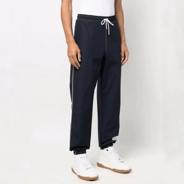 톰브라운 남성 캐쥬얼 네이비 팬츠 - Thom Browne Mens Navy Pants -… - 1