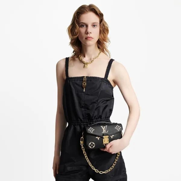 루이비통 여성 블랙 포쉐트 - Louis vuitton Womens Black Should… - 1