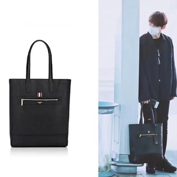 톰브라운 남성 블랙 서류가방 - Thom Browne Mens Business Bag - … - 1