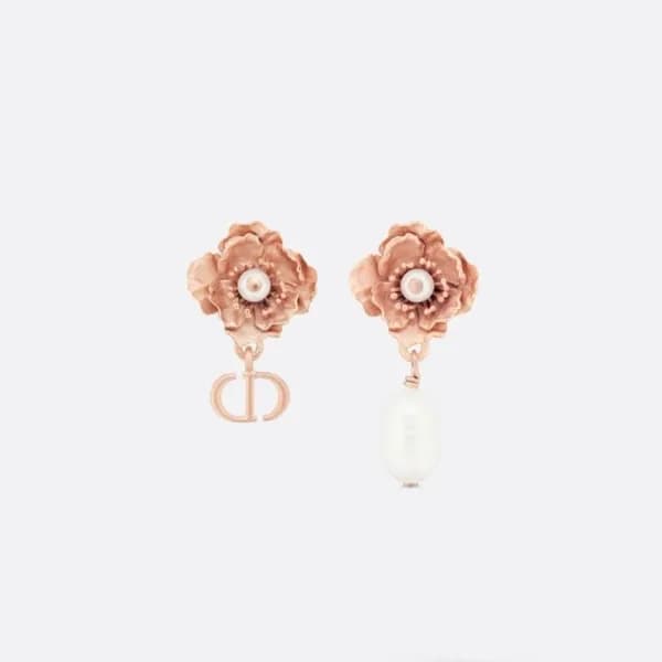 디올 여성 로즈 골드 이어링 - Dior Womens Rose-gold Earring - … - 1
