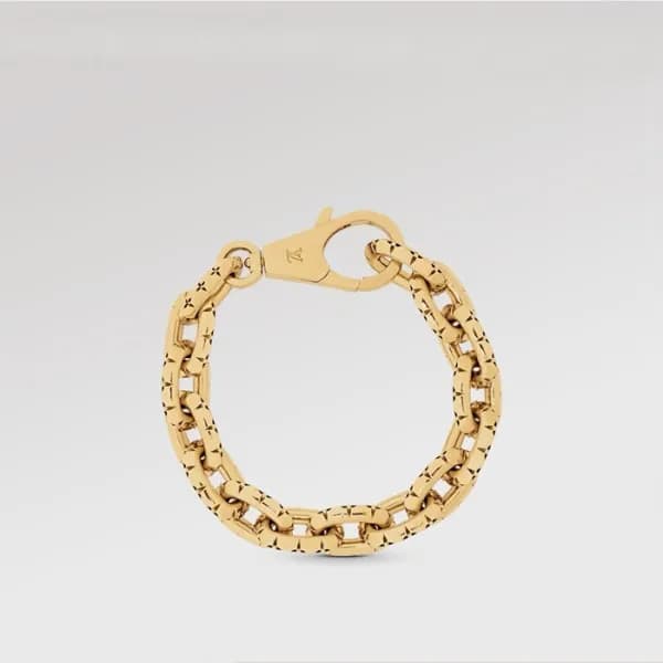 루이비통 여성 골드 팔찌 - Louis vuitton Womens Gold Bangle -… - 1