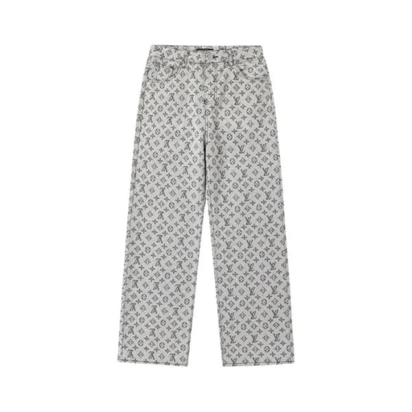 루이비통 남성 클래식 청바지 - Louis vuitton Mens Classic Jeans… - 1
