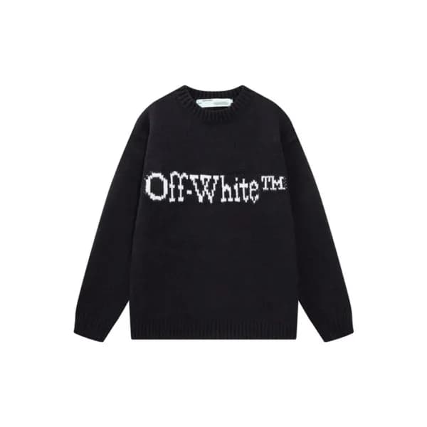 오프화이트 남성 라운드 니트 - Off-white Mens Round Knitwear - … - 1