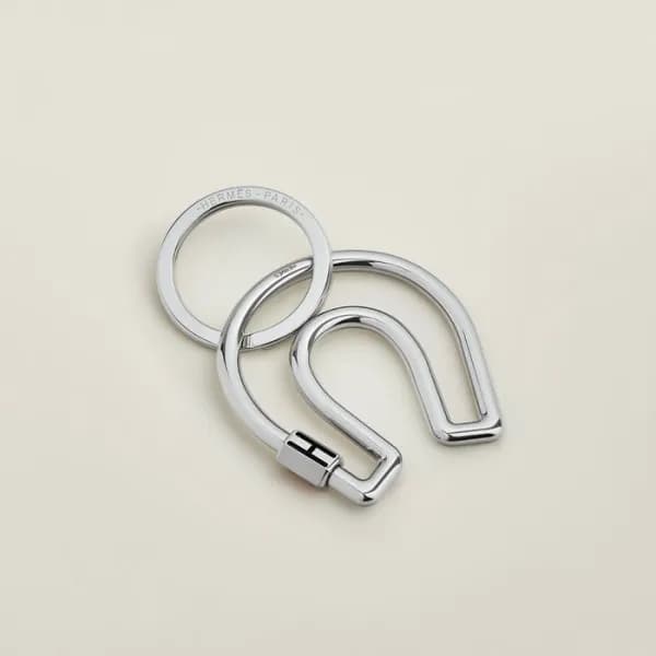 에르메스 남/녀 골드 키링 - Hermes Unisex Cheval Key Ring - a… - 1