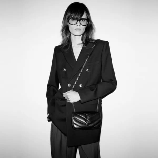 입생로랑 여성 루루 미니 푸퍼 퀄팅 체인백 - Saint Laurent Womens Lou… - 1