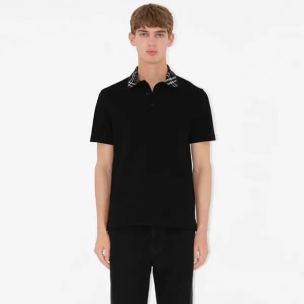 버버리 남성 폴로 반팔 티셔츠 - Burberry Mens Polo Tshirt - buc… - 1