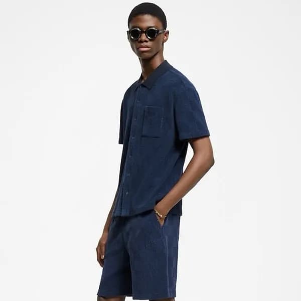 루이비통 남성 폴로 반팔 티셔츠 - Louis vuitton Mens Polo Tshirt… - 1
