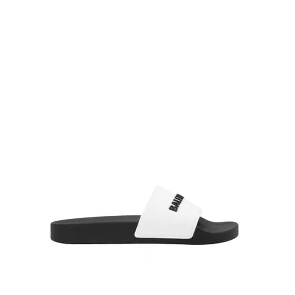 발렌시아가 남/녀 숄 풀 슬라이드 샌들 - Balenciaga Unisex Scholl F… - 1