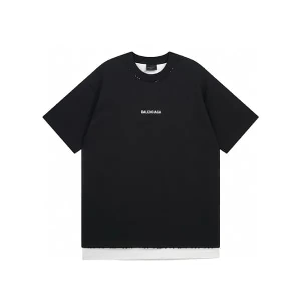 발렌시아가 남성 라운드 반팔 티셔츠 - Balenciaga Mens Round Tshirt… - 1