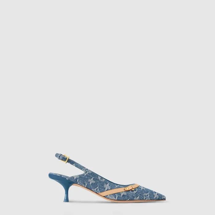 루이비통 여성 6AM 슬링백 펌프스 - Louis vuitton 6AM Slingback … - 1