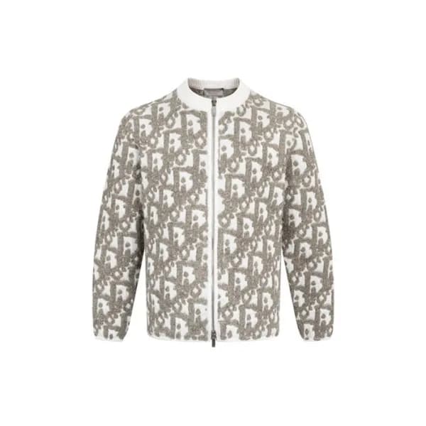 디올 남성 집업 스웨터 - Dior Mens Zip-up Sweater - dic8049x - 1