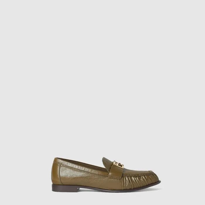 펜디 여성 가죽 로퍼 - Fendi Womens Leather Loafers - fes86… - 1