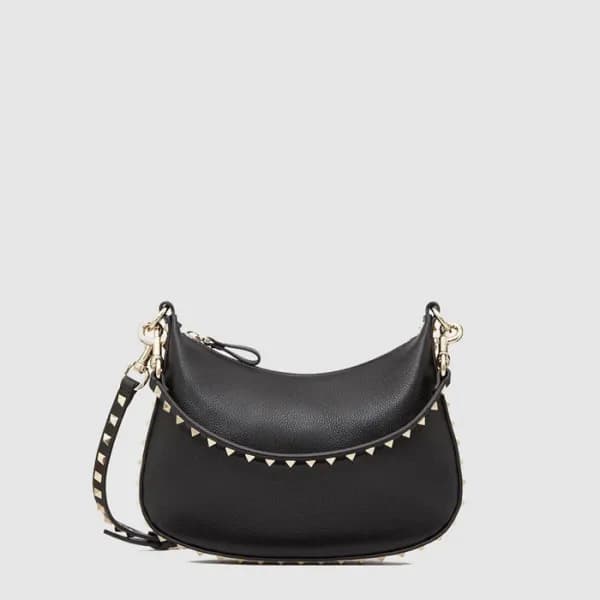 발렌티노 여성 스몰 락스터드 호보 백 - Valentino Womens Small Rock… - 1